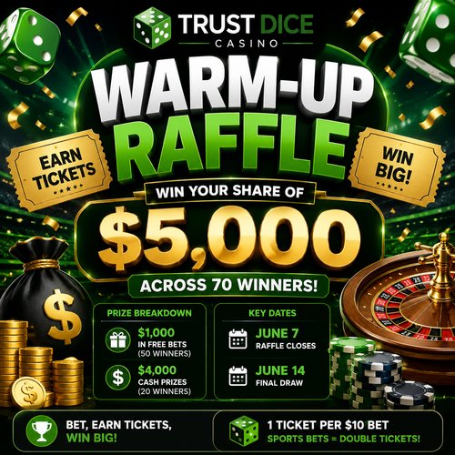 Trust Dice Casino Raffle