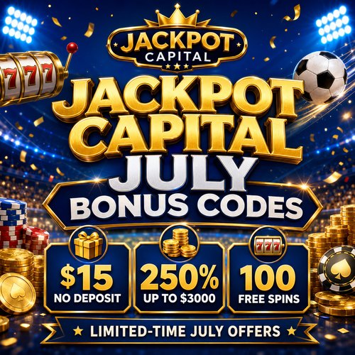 Jackpot Capital July Bonus Codes
