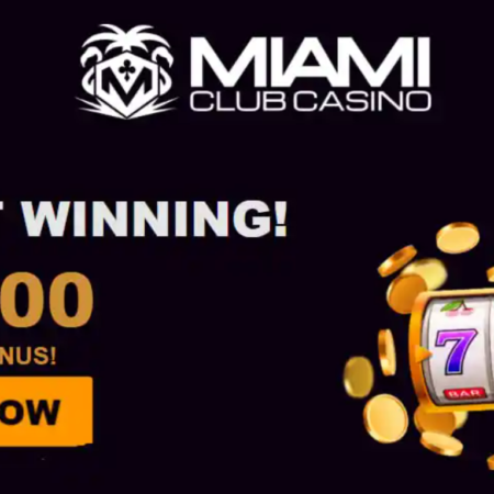 400% Bonus Up to $4000 with Miami Club Casino’s Welcome Offer!