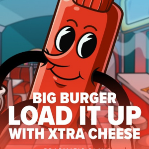 Big Burger Load it up with Xtra Cheese