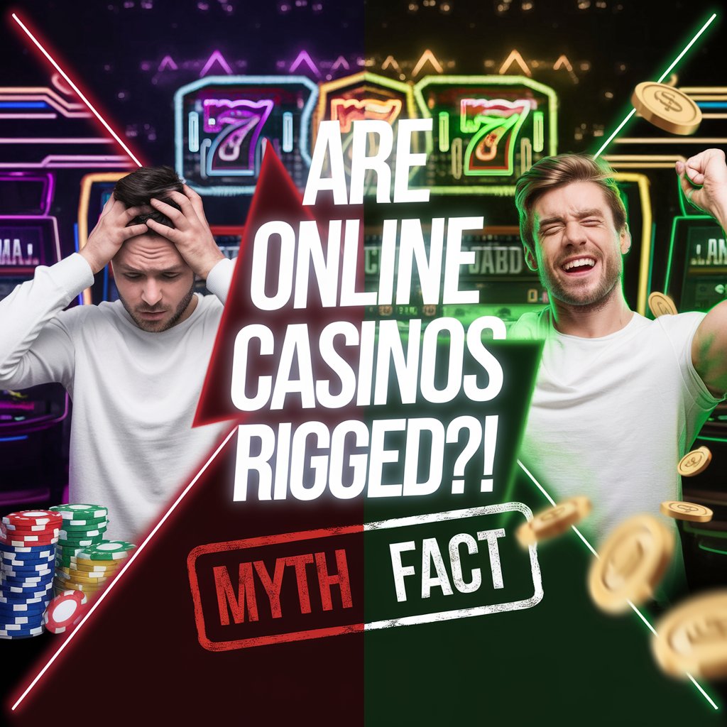 Are online casinos rigged?