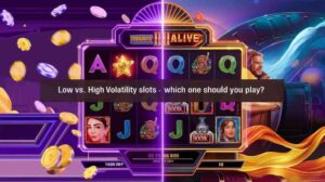Featured Image Low vs. High Volatility Slots