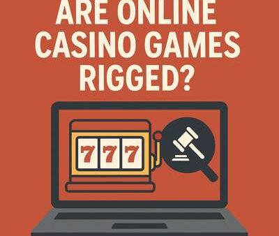 Are Online Casino Games Rigged?