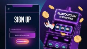 SlotoCash signup with bonus slot machine