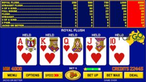 Video Poker Games to enjoy at fair go casino