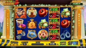 Cash Bandits 2 Slot playing fun 