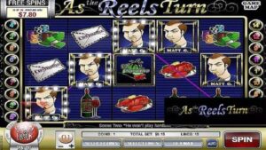 As the Reels Turn slot with Matt G. symbols showing