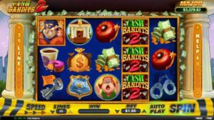 Cash Bandits 2 online slot game