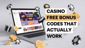 Casino bonus chips and cards