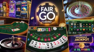 Fair Go Casino game variety and progressive jackpot