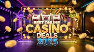Slot machine and gold coins casino deals 2025