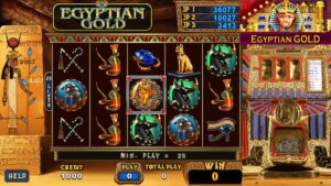 Egyptian Gold is an ancient Egypt-themed slot that takes players on a treasure hunt through pyramids, pharaohs, and sacred relics. The game features golden artifacts, mystical symbols, and expanding reels, enhancing the adventure. With bonus rounds, free spins, and a progressive jackpot, it offers thrilling gameplay and high win potential.