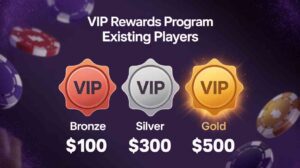 Vip Rewards for existing players
