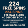224 Spins, Zero Deposit – Try Eternal Slots Casino Today