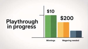 wagering progress chart