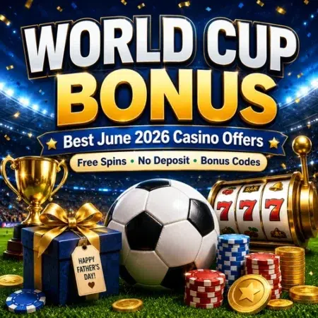 Best World Cup Casino Bonuses & Father’s Day Offers June 2026