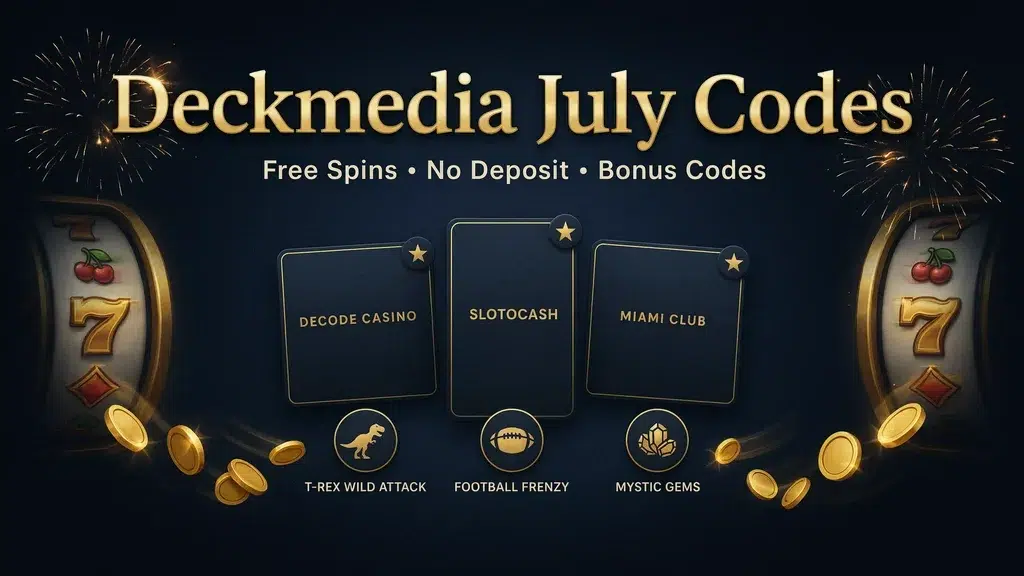 Deckmedia July Codes