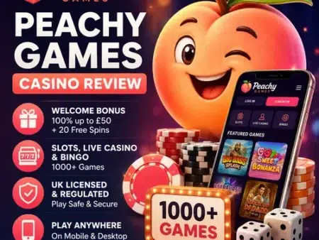 Peachy Games Casino Review 2026: 100 Free Spins Guide