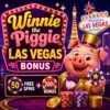 Winnie the Piggie Slot Las Vegas Bonus: 50 Spins + 200%